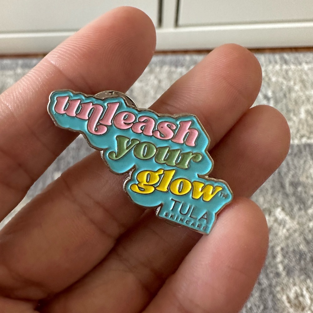 ❣️5 for $25 Unleash your inner glow self confidence empowerment Tula enamel pin